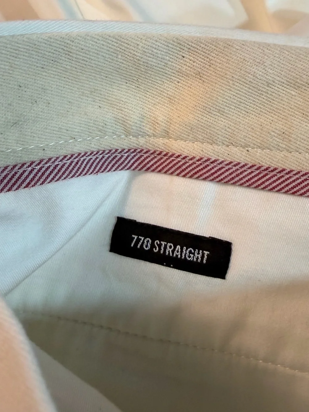 J.Crew 770™ Straight-fit stretch chino pant in white